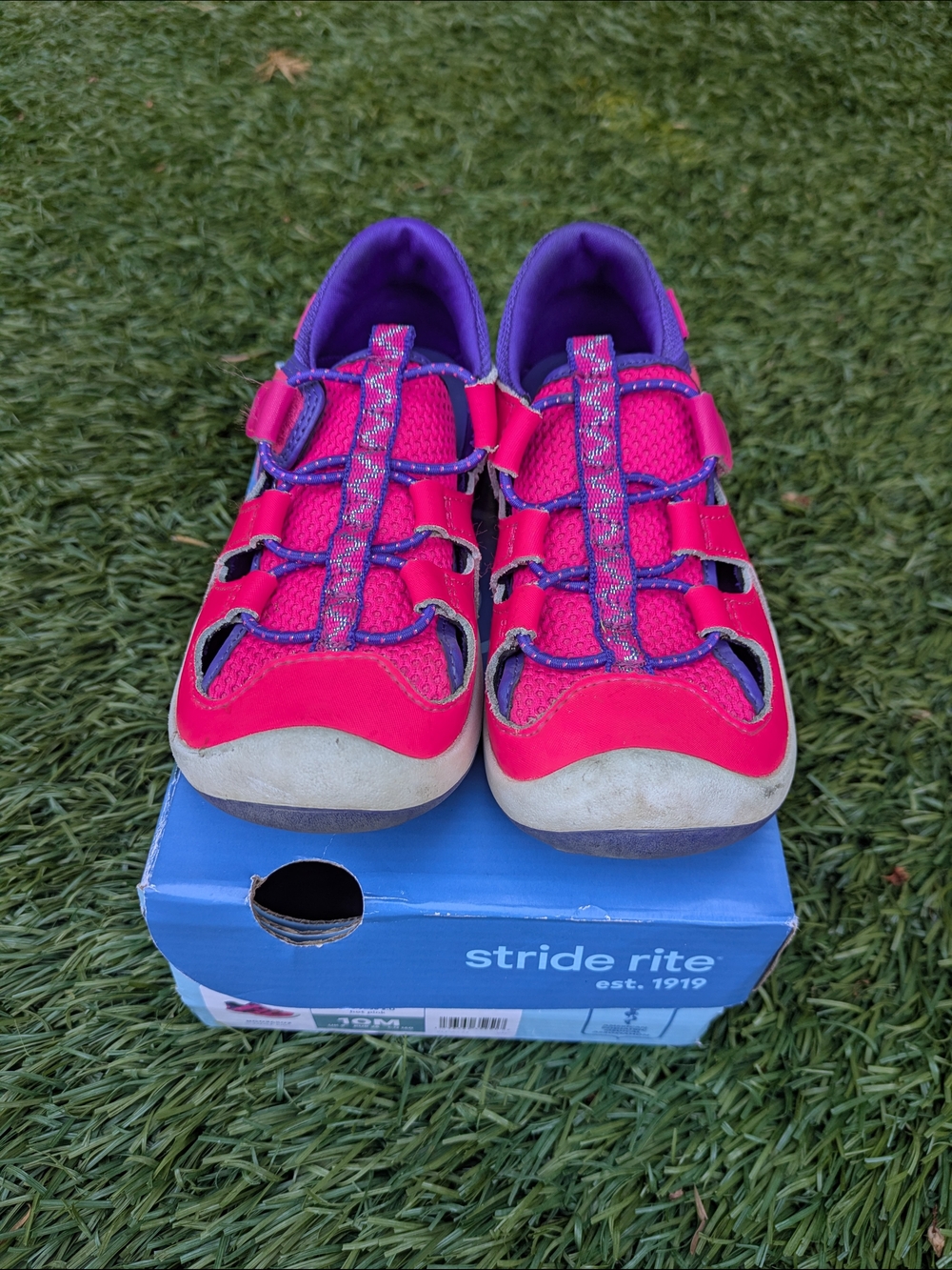 Stride Rite Girls' Pink & Purple Active Shoes
